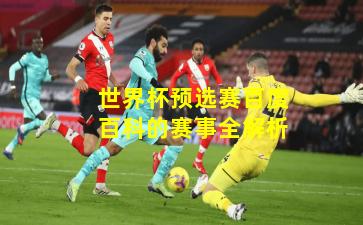 世界杯预选赛百度百科的赛事全解析